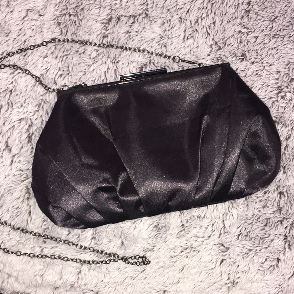 black silky purse